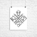 Minimal Thrones (Alt) Poster - Adult & Kids T-Shirts, Sweatshirts & Hoodies apparel design preview 1