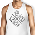 Minimal Thrones (Alt) Tank Top - Adult & Kids T-Shirts, Sweatshirts & Hoodies apparel design preview 1