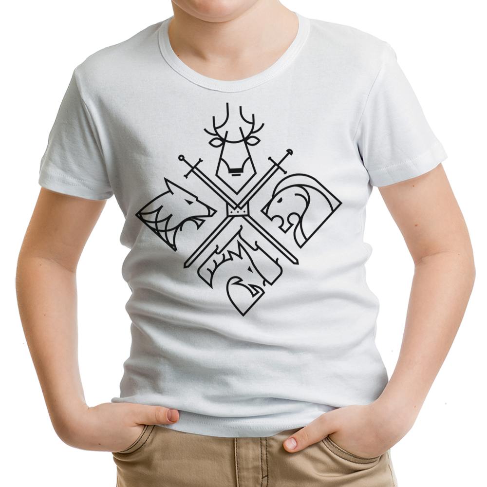 Minimal Thrones (Alt) Youth Apparel - Adult & Kids T-Shirts, Sweatshirts & Hoodies apparel design preview 1