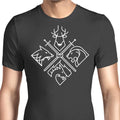 Minimal Thrones Men's Apparel - Adult & Kids T-Shirts, Sweatshirts & Hoodies apparel design preview 1