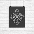 Minimal Thrones Poster - Adult & Kids T-Shirts, Sweatshirts & Hoodies apparel design preview 1
