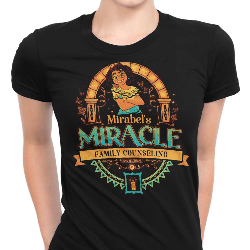 Miracle Family Counseling Women's Apparel - Adult & Kids T-Shirts, Sweatshirts & Hoodies apparel design preview 1