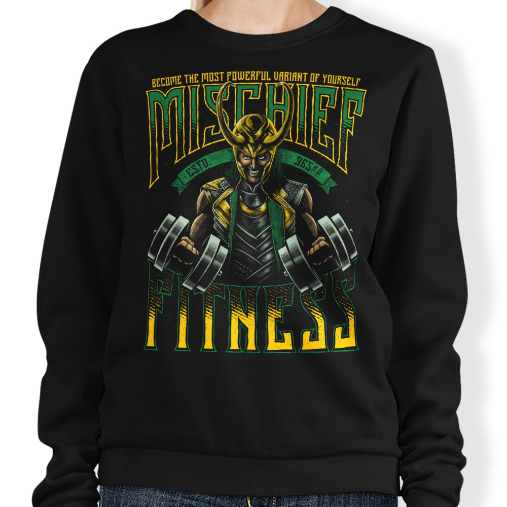 Mischief Fitness - Adult & Kids T-Shirts, Sweatshirts & Hoodies apparel design preview 1