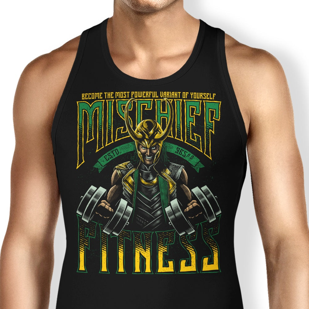 Mischief Fitness Tank Top - Adult & Kids T-Shirts, Sweatshirts & Hoodies apparel design preview 1