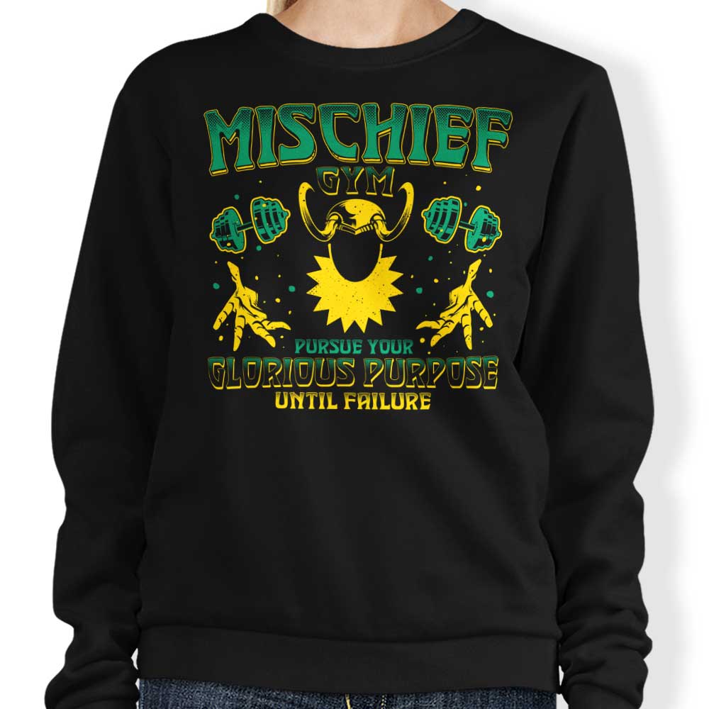 Mischief Gym - Adult & Kids T-Shirts, Sweatshirts & Hoodies apparel design preview 1