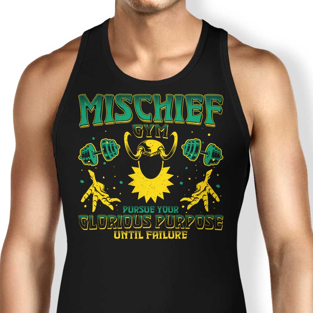 Mischief Gym Tank Top - Adult & Kids T-Shirts, Sweatshirts & Hoodies apparel design preview 1