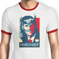 Mischief Ringer - Adult & Kids T-Shirts, Sweatshirts & Hoodies apparel design preview 1
