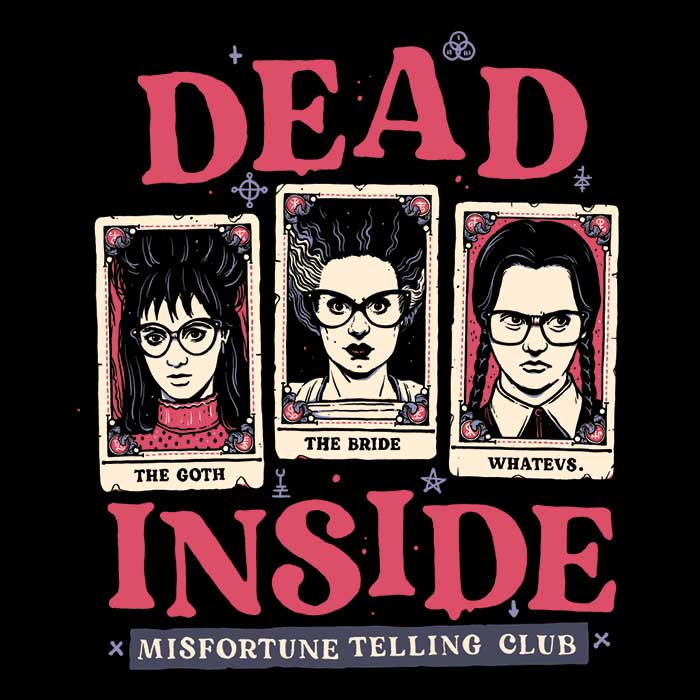 Misfortune Telling Club Men's Apparel - Adult & Kids T-Shirts, Sweatshirts & Hoodies apparel design preview 2