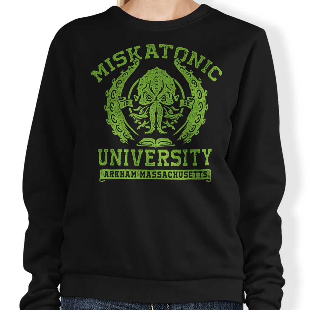 Miskatonic University - Adult & Kids T-Shirts, Sweatshirts & Hoodies apparel design preview 1