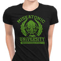 Miskatonic University Women's Apparel - Adult & Kids T-Shirts, Sweatshirts & Hoodies apparel design preview 1
