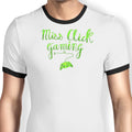 Miss Click Controller Ringer - Adult & Kids T-Shirts, Sweatshirts & Hoodies apparel design preview 1