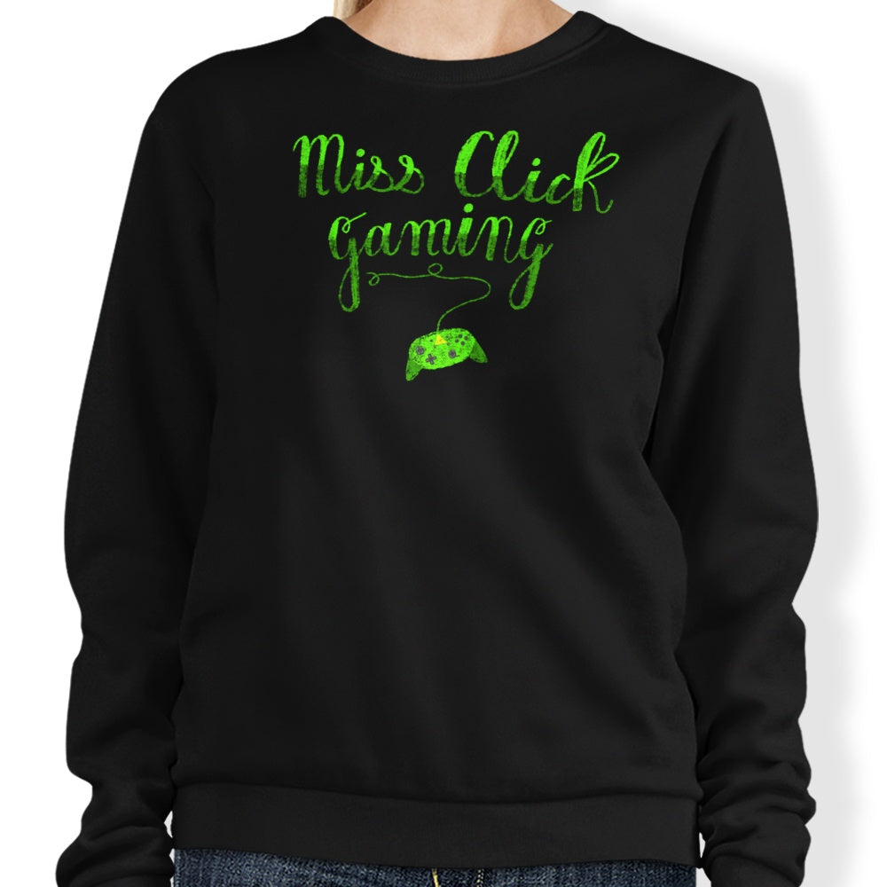 Miss Click Controller - Adult & Kids T-Shirts, Sweatshirts & Hoodies apparel design preview 1