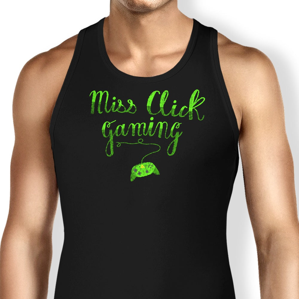 Miss Click Controller Tank Top - Adult & Kids T-Shirts, Sweatshirts & Hoodies apparel design preview 1