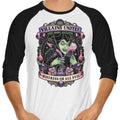 Mistress of All Evil 3/4 Sleeve Raglan - Adult & Kids T-Shirts, Sweatshirts & Hoodies apparel design preview 1