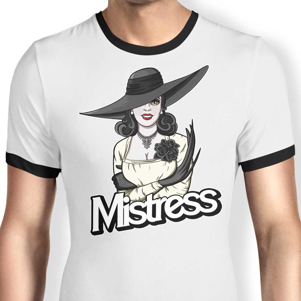 Mistress Ringer - Adult & Kids T-Shirts, Sweatshirts & Hoodies apparel design preview 1