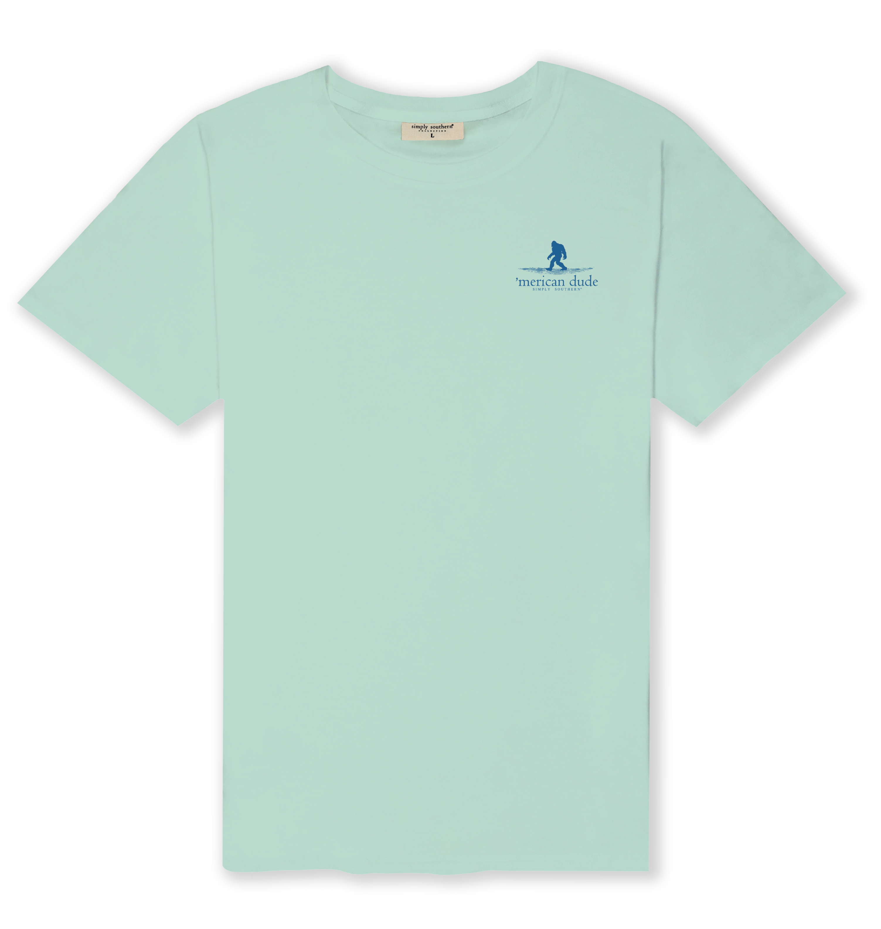 Simply Southern Merican Dude Sasquatch - Adult & Kids T-Shirts, Sweatshirts & Hoodies apparel design preview 2
