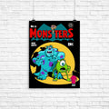 Mon-Sters Poster - Adult & Kids T-Shirts, Sweatshirts & Hoodies apparel design preview 1