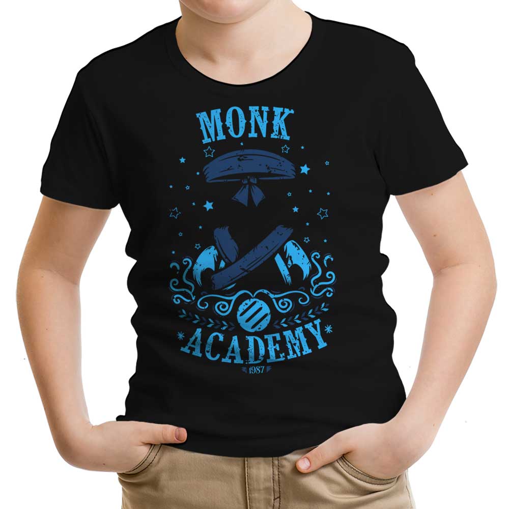 Monk Academy Youth Apparel - Adult & Kids T-Shirts, Sweatshirts & Hoodies apparel design preview 1