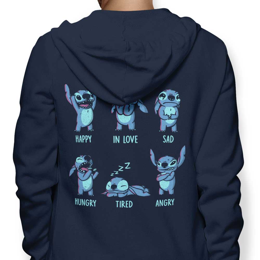 Monster Emotions - Adult & Kids T-Shirts, Sweatshirts & Hoodies apparel design preview 1