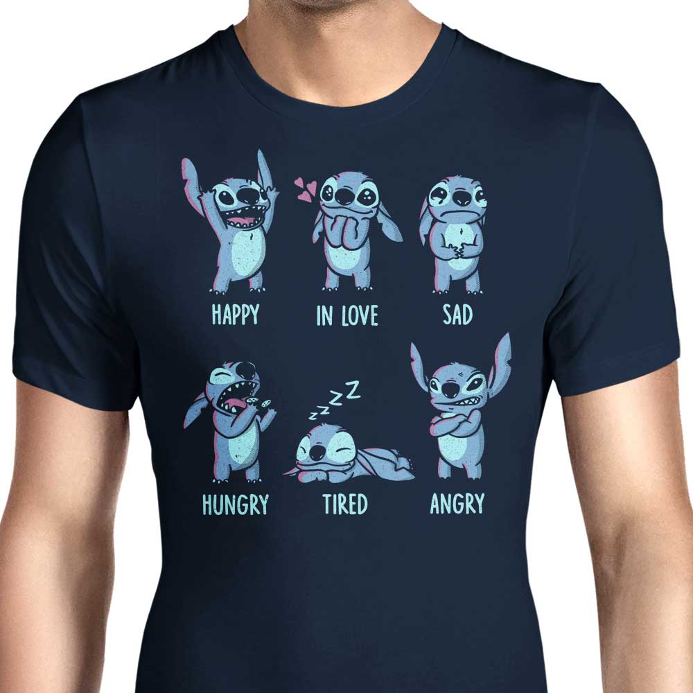 Monster Emotions Men's Apparel - Adult & Kids T-Shirts, Sweatshirts & Hoodies apparel design preview 1