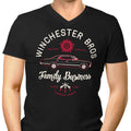 Monster Hunters Men's V-Neck - Adult & Kids T-Shirts, Sweatshirts & Hoodies apparel design preview 1