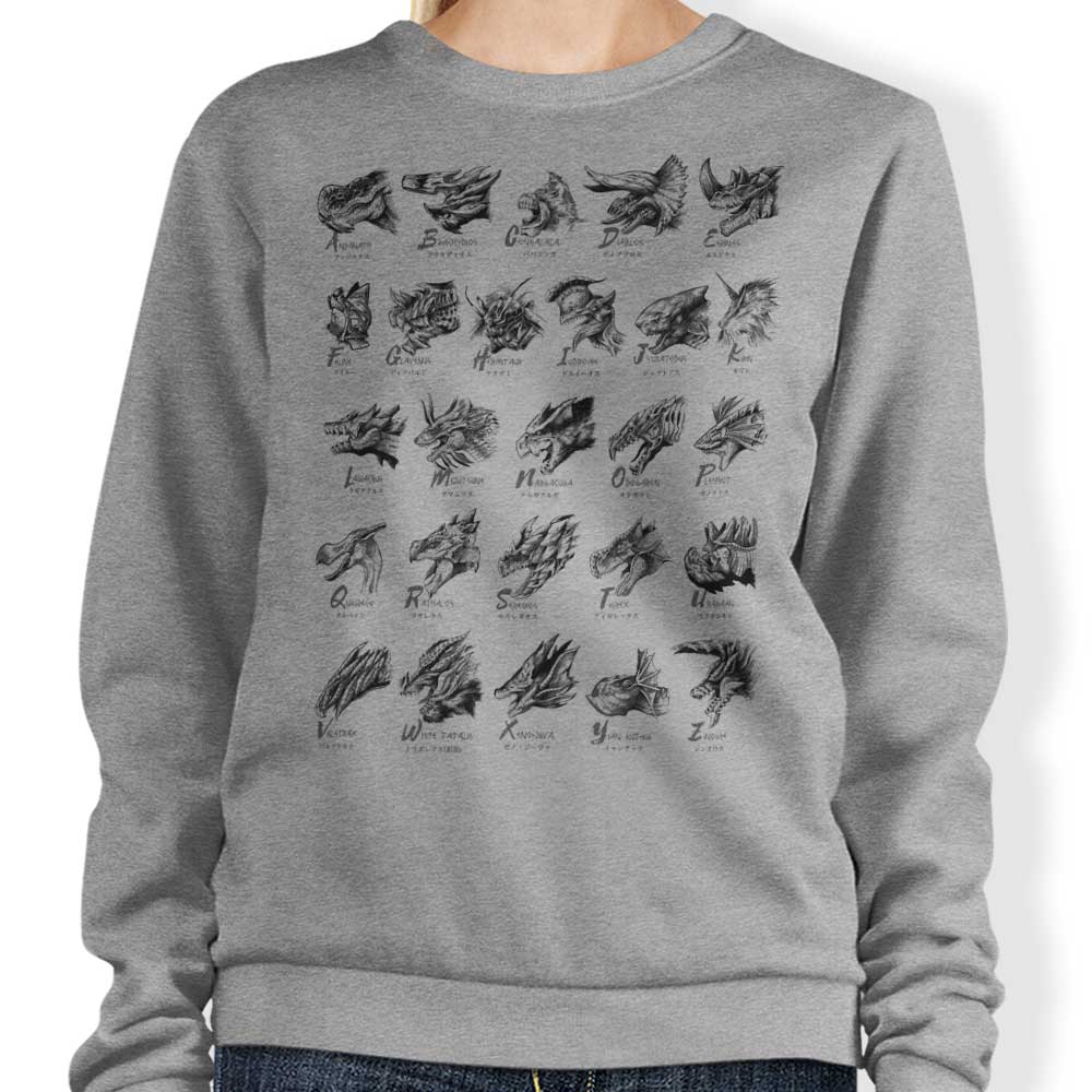 Monsterpedia - Adult & Kids T-Shirts, Sweatshirts & Hoodies apparel design preview 1