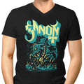 Monstrous Prince of Darkness Men's V-Neck - Adult & Kids T-Shirts, Sweatshirts & Hoodies apparel design preview 1