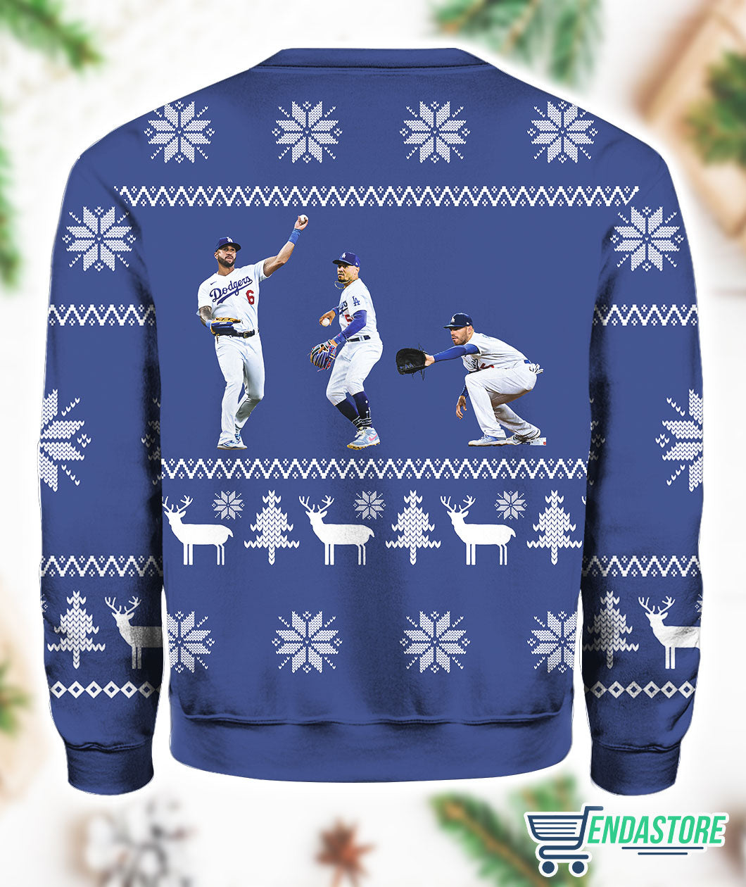Mookie Freddie And David Dodger Ugly Christmas Sweater product image 3