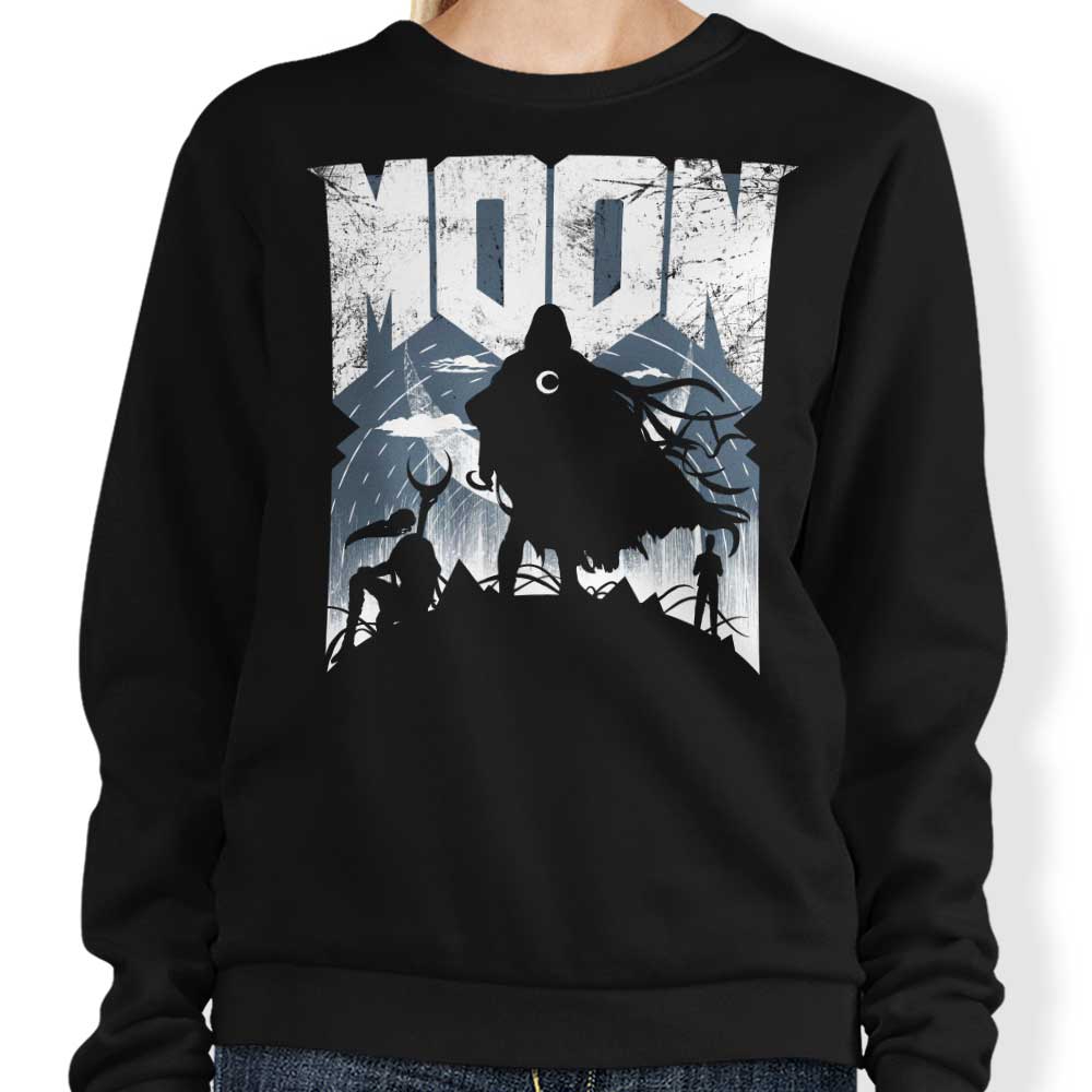 Moon Doom - Adult & Kids T-Shirts, Sweatshirts & Hoodies apparel design preview 1
