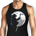 Moon Katana Tank Top - Adult & Kids T-Shirts, Sweatshirts & Hoodies apparel design preview 1