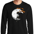 Moon Nunchaku - Adult & Kids T-Shirts, Sweatshirts & Hoodies apparel design preview 1