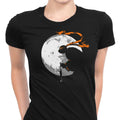 Moon Nunchaku Women's Apparel - Adult & Kids T-Shirts, Sweatshirts & Hoodies apparel design preview 1