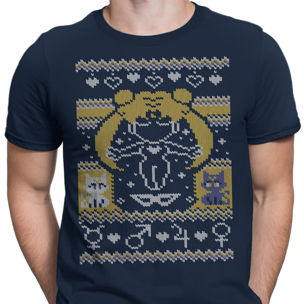 Moon Prism Christmas Men's Apparel - Adult & Kids T-Shirts, Sweatshirts & Hoodies apparel design preview 2