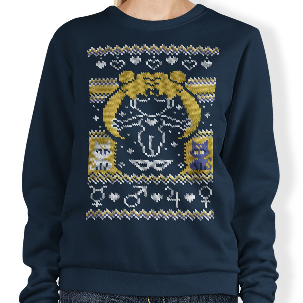 Moon Prism Christmas - Adult & Kids T-Shirts, Sweatshirts & Hoodies apparel design preview 1