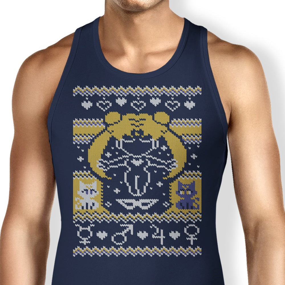Moon Prism Christmas Tank Top - Adult & Kids T-Shirts, Sweatshirts & Hoodies apparel design preview 1