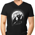 Moonlit Dragon Men's V-Neck - Adult & Kids T-Shirts, Sweatshirts & Hoodies apparel design preview 1