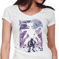 Moonlit Mind Women's V-Neck - Adult & Kids T-Shirts, Sweatshirts & Hoodies apparel design preview 1