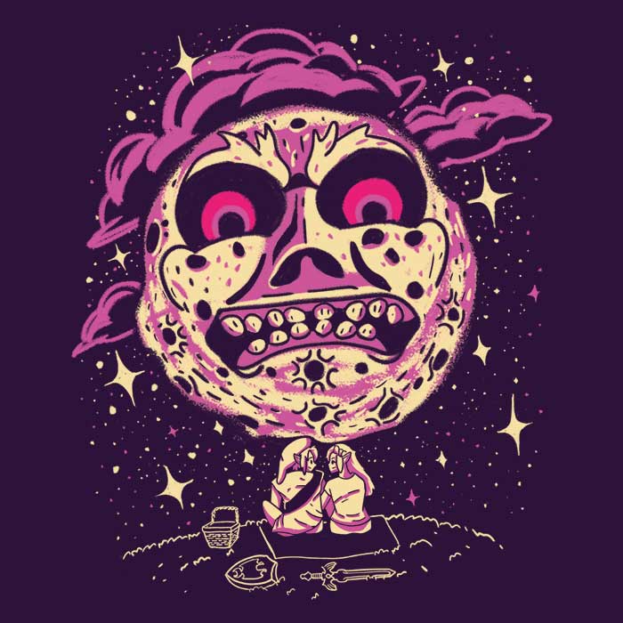 Moonlit Picnic - Adult & Kids T-Shirts, Sweatshirts & Hoodies apparel design preview 2