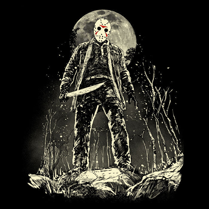 Moonlit Slasher - Adult & Kids T-Shirts, Sweatshirts & Hoodies apparel design preview 2