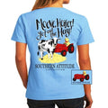 Southern Attitude Preppy Move Get Out The Hay Cow - Adult & Kids T-Shirts, Sweatshirts & Hoodies apparel design preview 1