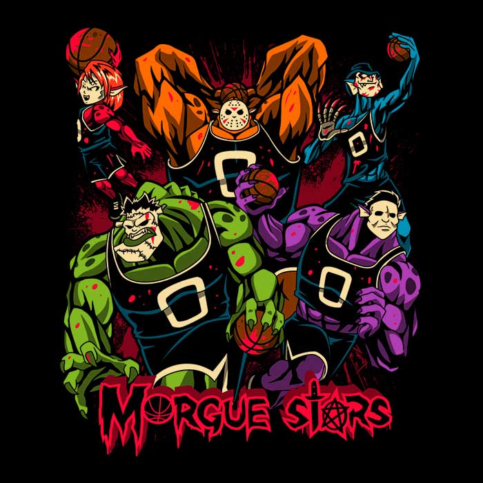 Morgue Stars Men's Apparel - Adult & Kids T-Shirts, Sweatshirts & Hoodies apparel design preview 2
