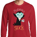Mornings Suck - Adult & Kids T-Shirts, Sweatshirts & Hoodies apparel design preview 1