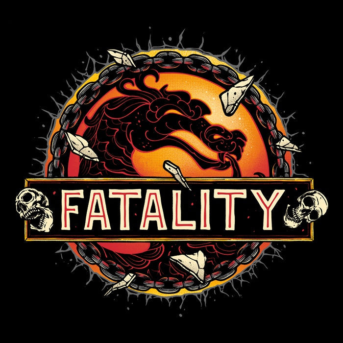 Mortal Fatality - Adult & Kids T-Shirts, Sweatshirts & Hoodies apparel design preview 2