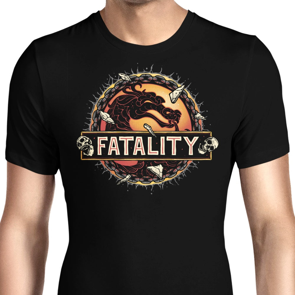 Mortal Fatality Men's Apparel - Adult & Kids T-Shirts, Sweatshirts & Hoodies apparel design preview 1