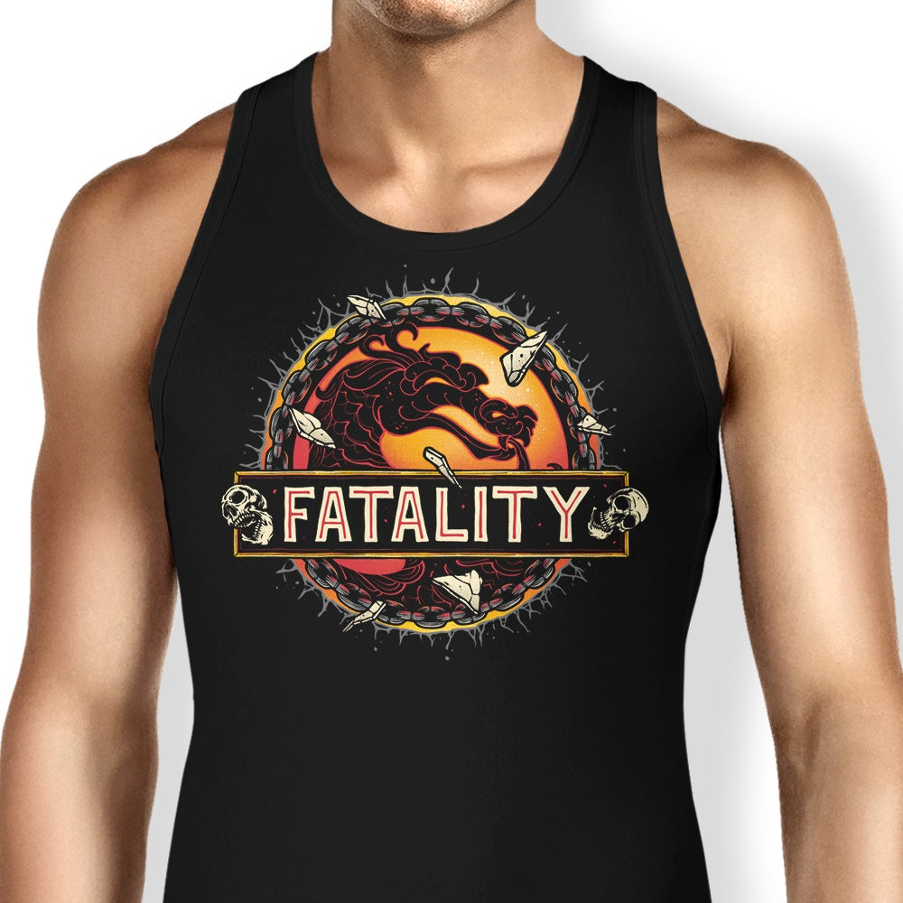 Mortal Fatality Tank Top - Adult & Kids T-Shirts, Sweatshirts & Hoodies apparel design preview 1