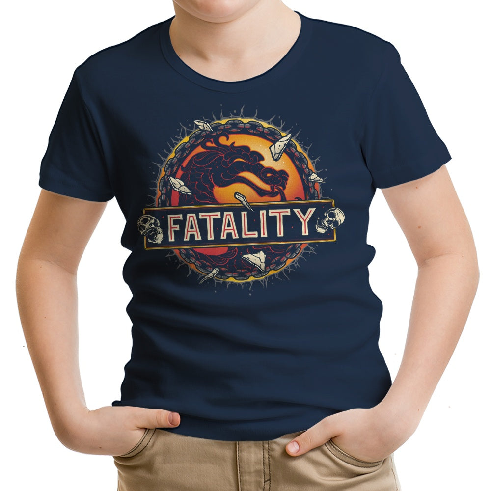 Mortal Fatality Youth Apparel - Adult & Kids T-Shirts, Sweatshirts & Hoodies apparel design preview 2