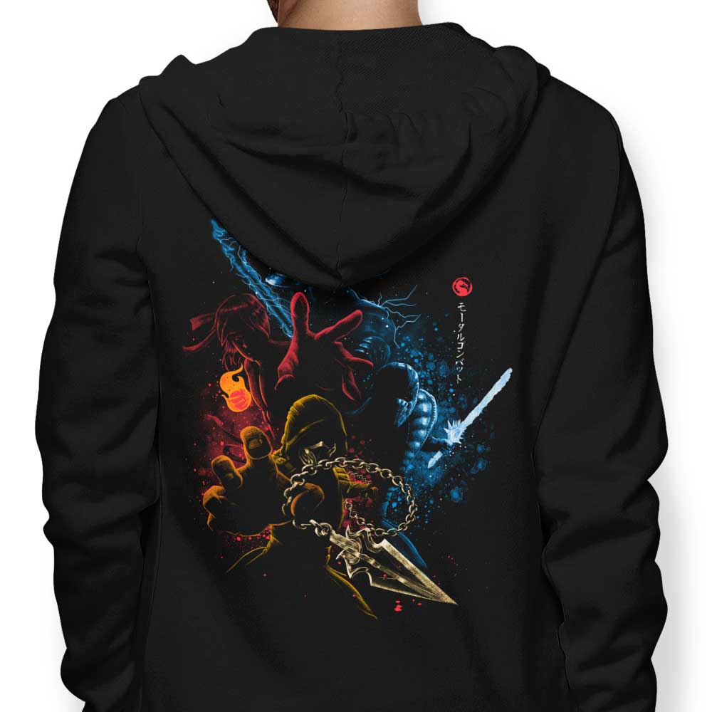 Mortal Fighters - Adult & Kids T-Shirts, Sweatshirts & Hoodies apparel design preview 1