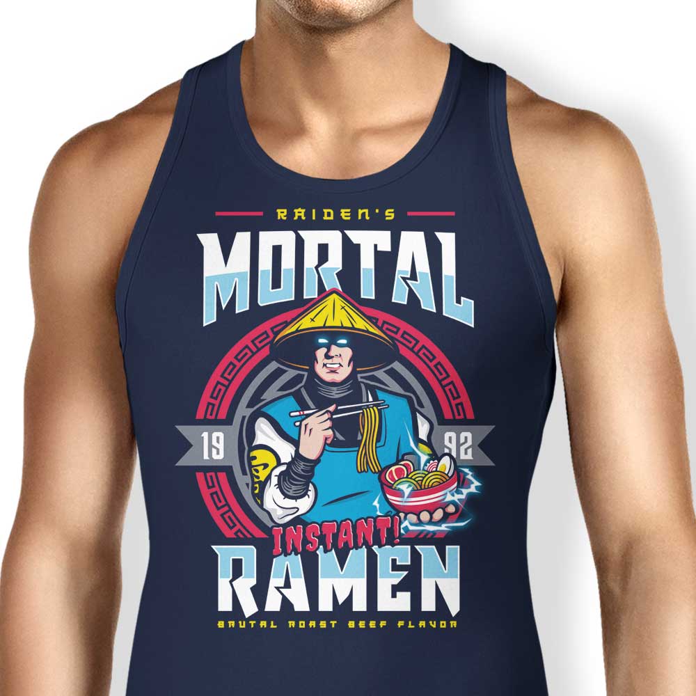 Mortal Ramen Tank Top - Adult & Kids T-Shirts, Sweatshirts & Hoodies apparel design preview 1