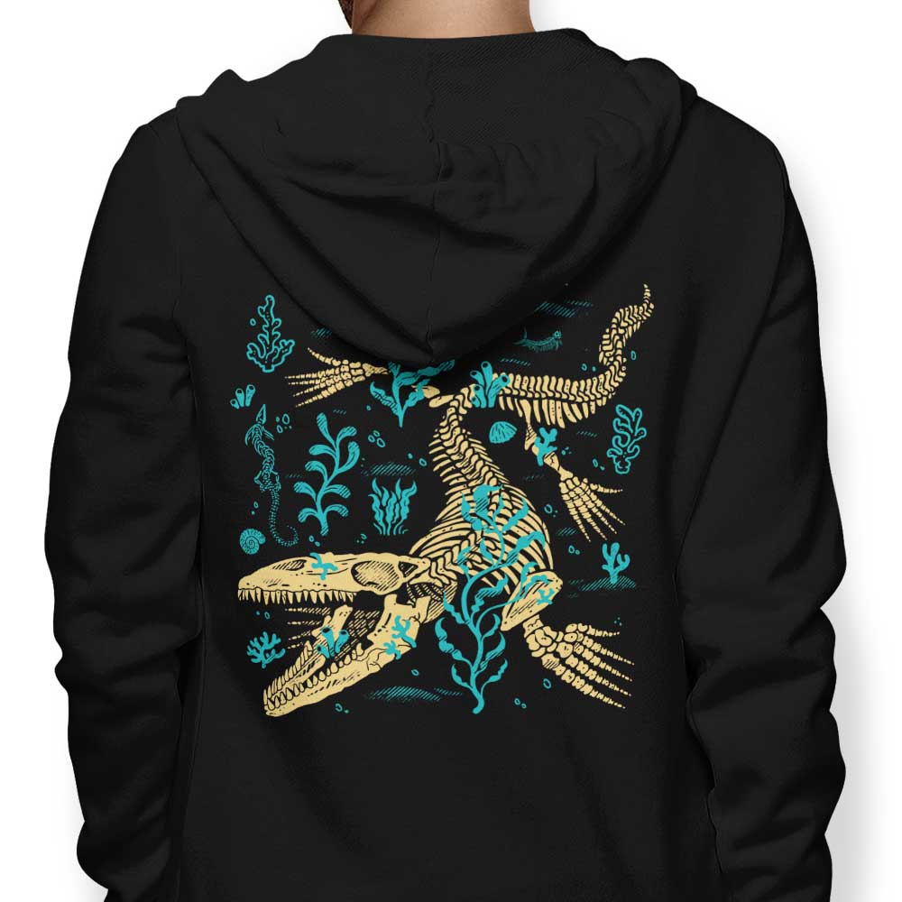Mosasaurus Fossils - Adult & Kids T-Shirts, Sweatshirts & Hoodies apparel design preview 1