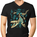 Mosasaurus Fossils Men's V-Neck - Adult & Kids T-Shirts, Sweatshirts & Hoodies apparel design preview 1